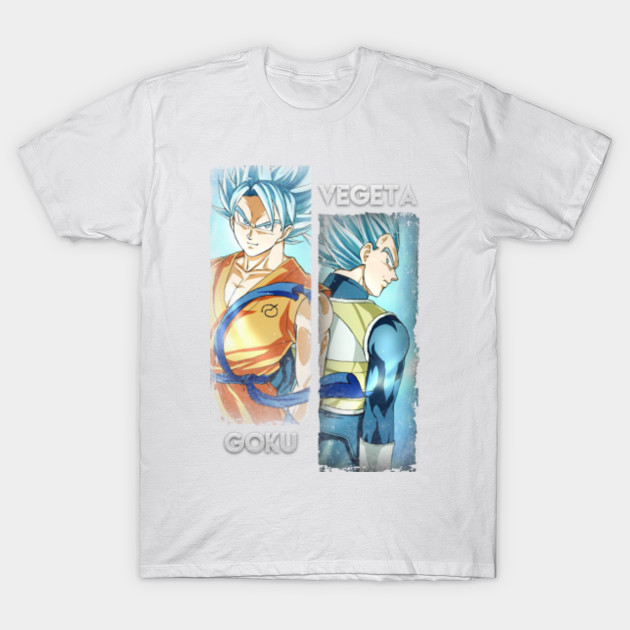 Super Saiyan Gods - Goku  & Vegeta T-Shirt-TOZ